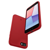 Spigen iPhone 7/8/SE Skal Silicone Fit Röd