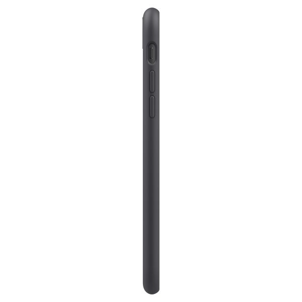 Spigen iPhone 7/8/SE Skal Silicone Fit Svart