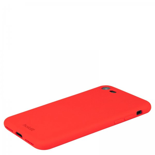 holdit iPhone 7/8/SE Skal Silikon Chili Red