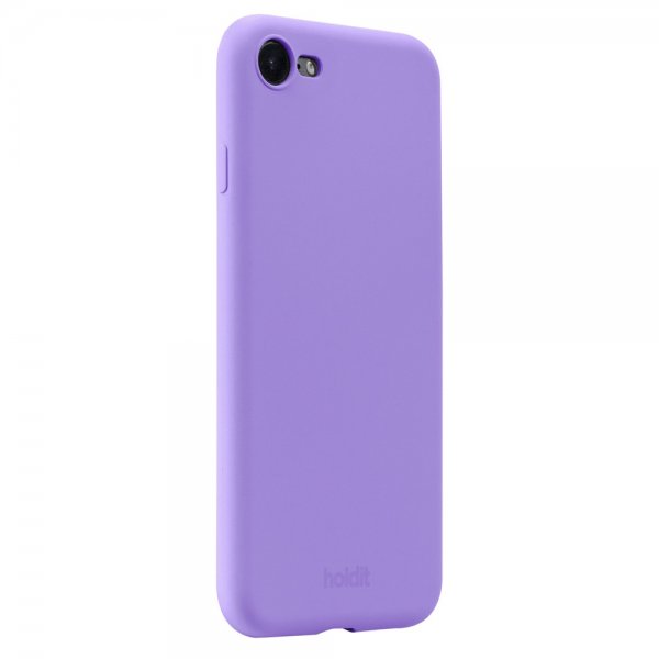 holdit iPhone 7/8/SE Skal Silikon Violet