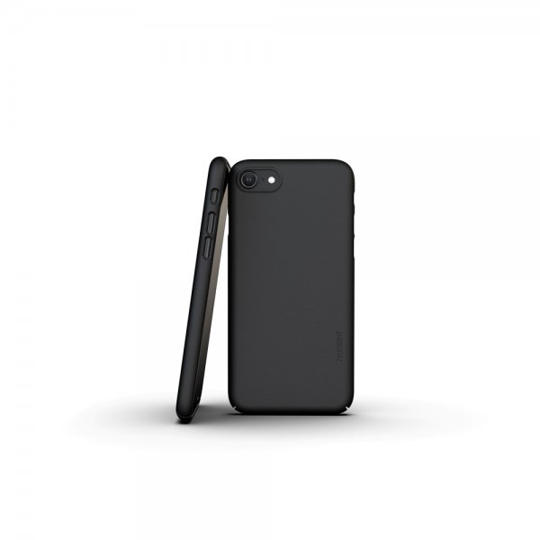 Nudient iPhone 7/8/SE Skal Thin Case V3 Ink Black