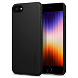 Spigen iPhone 7/8/SE Skal Thin Fit Svart