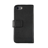 Rvelon iPhone 7/8/SE Fodral Äkta Läder Svart