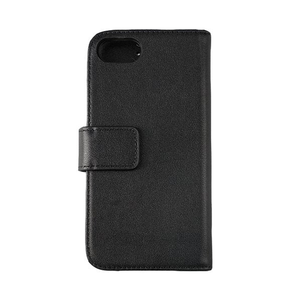 Rvelon iPhone 7/8/SE Fodral Äkta Läder Svart