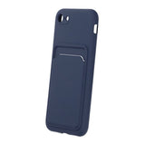 iPhone 7/8/SE Skal Korthållare Blå