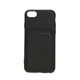 iPhone 7/8/SE Skal Korthållare Svart