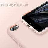 Rvelon iPhone 7/8/SE Skal Silikon Sand