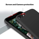 Rvelon iPhone 7/8/SE Skal Silikon Svart