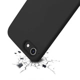 Rvelon iPhone 7/8/SE Skal Silikon Svart