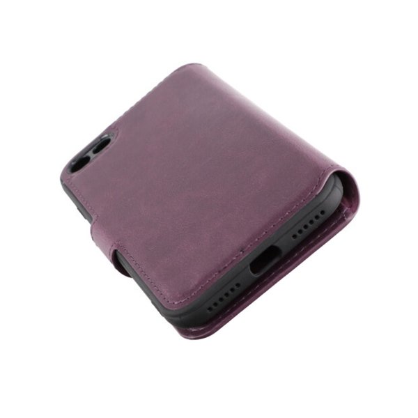 Rvelon iPhone 7/8/SE Fodral Utfällbart Kortfack Lila