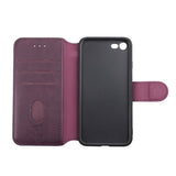 Rvelon iPhone 7/8/SE Fodral Utfällbart Kortfack Lila