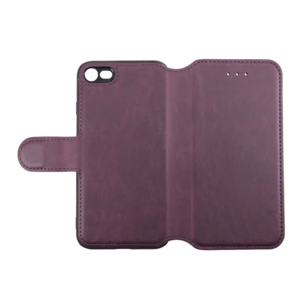 Rvelon iPhone 7/8/SE Fodral Utfällbart Kortfack Lila