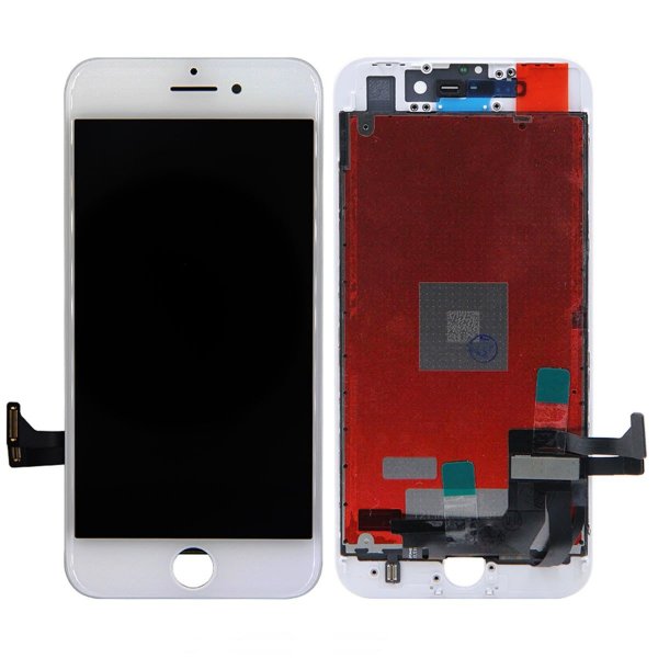 iPhone 8 SC LCD Skärm AAA Premium - Vit