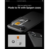Spigen iPhone Air Kameraskydd GLAS.tR EZ Fit Optik Pro 2-pack Grå