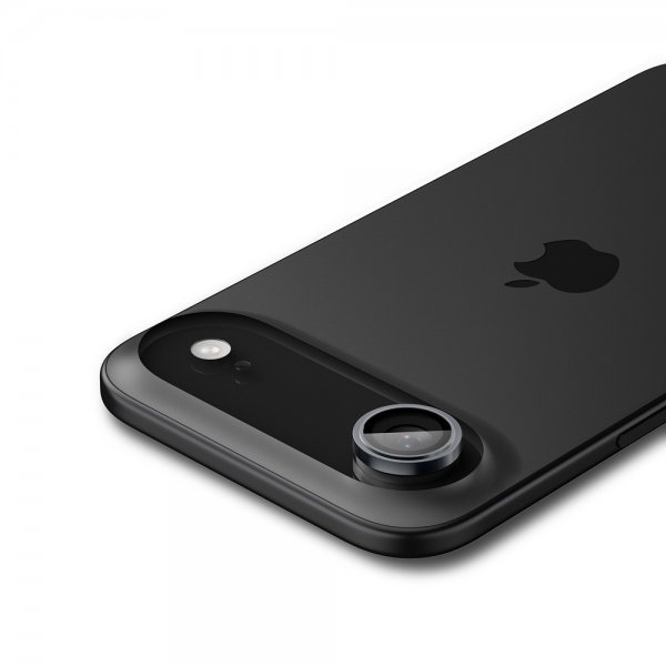 Spigen iPhone Air Kameraskydd GLAS.tR EZ Fit Optik Pro 2-pack Grå
