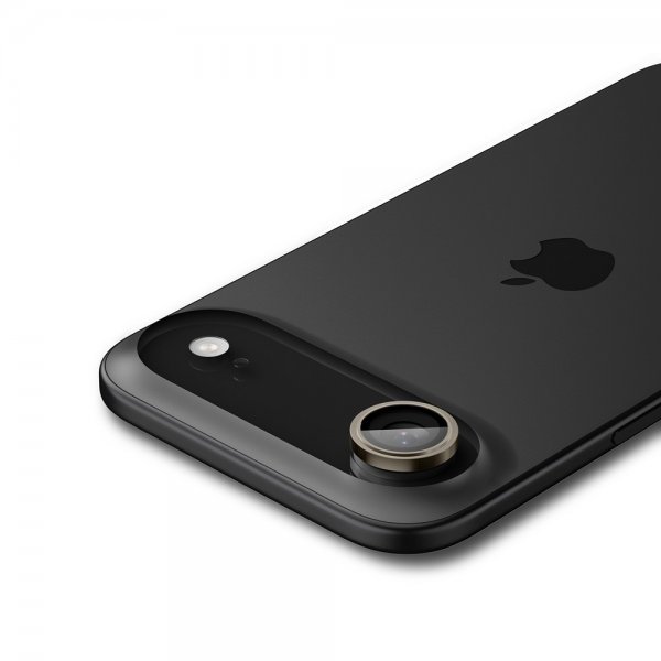 Spigen iPhone Air Kameraskydd GLAS.tR EZ Fit Optik Pro 2-pack Guld