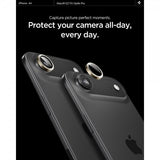 Spigen iPhone Air Kameraskydd GLAS.tR EZ Fit Optik Pro 2-pack Guld