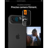 Spigen iPhone Air Kameraskydd GLAS.tR EZ Fit Optik Pro 2-pack Svart