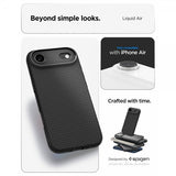 Spigen iPhone Air Skal Liquid Air Matte Black