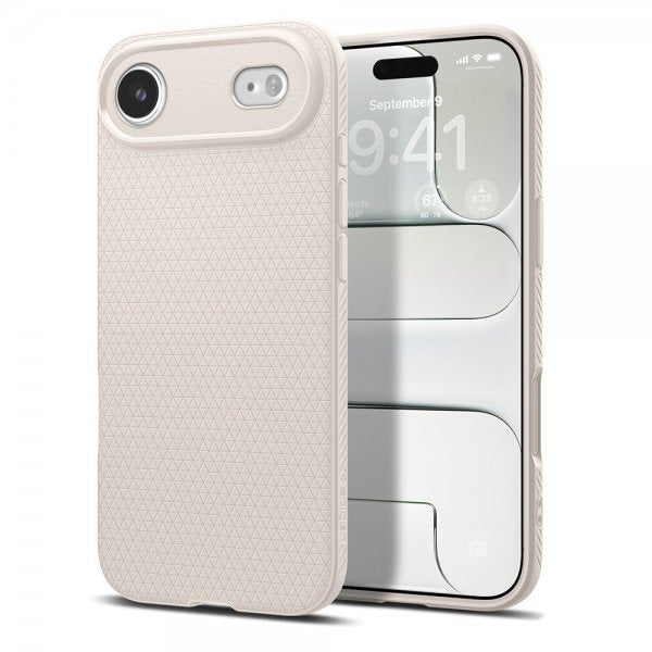 Spigen iPhone Air Skal Liquid Air Natural Titanium