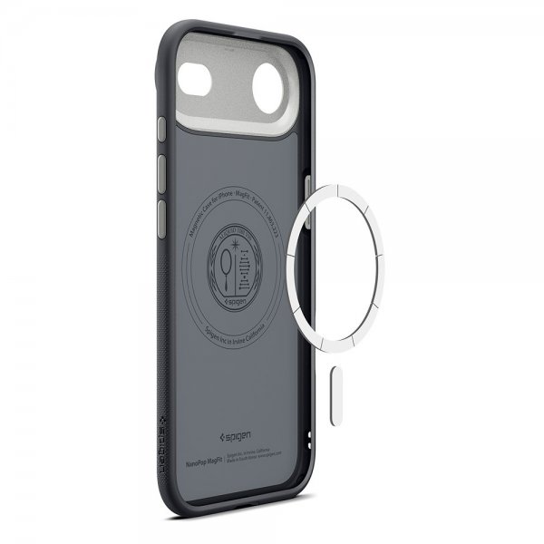 Spigen iPhone Air Skal Nano Pop MagFit Black Sesame