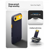 Spigen iPhone Air Skal Nano Pop MagFit Blueberry Navy