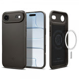 Spigen iPhone Air Skal Thin Fit MagFit Gunmetal