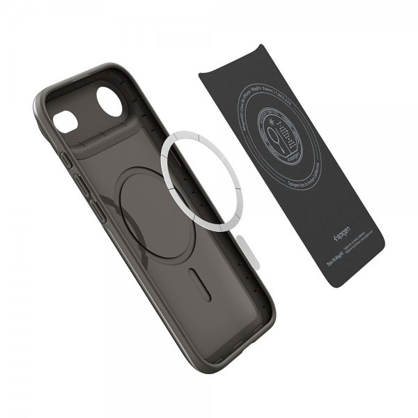Spigen iPhone Air Skal Thin Fit MagFit Gunmetal
