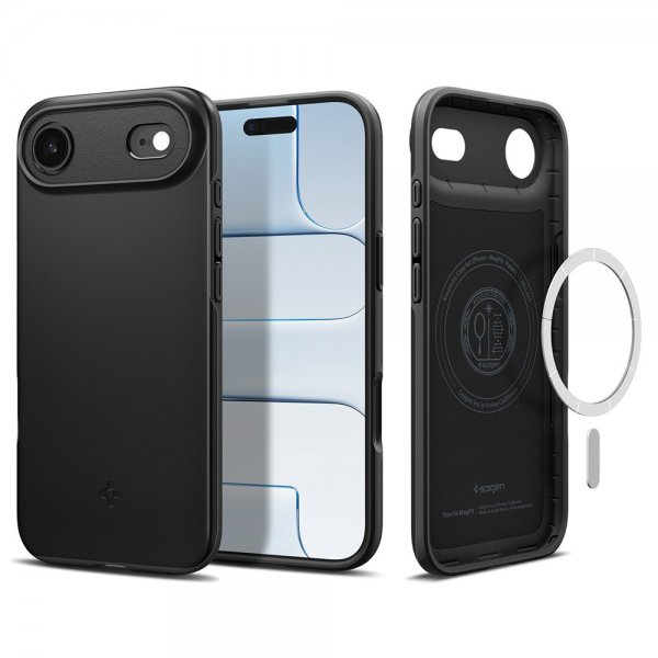 Spigen iPhone Air Skal Thin Fit MagFit Svart