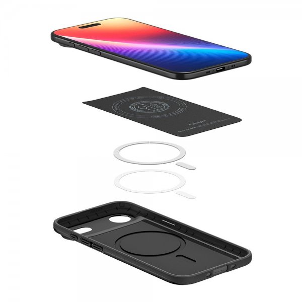 Spigen iPhone Air Skal Thin Fit MagFit Svart