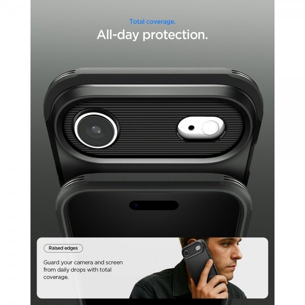 Spigen iPhone Air Skal Tough Armor T MagFit Svart