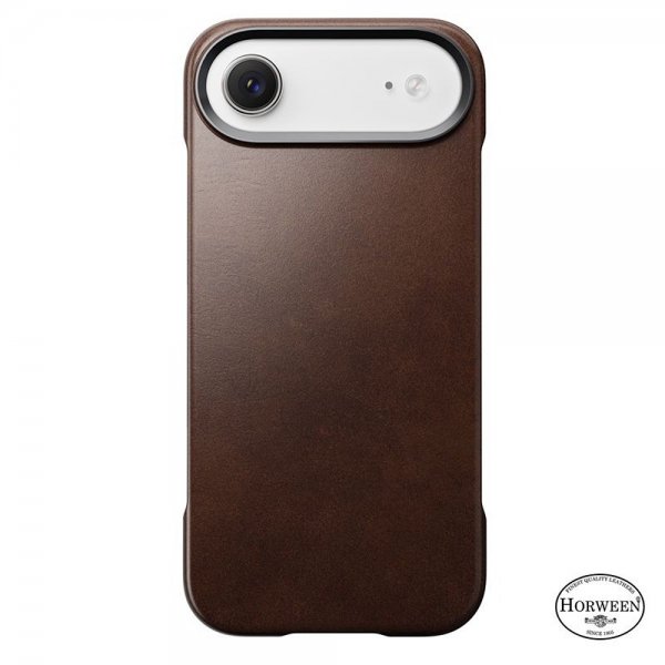Nomad iPhone Air Skal Traditional Leather Case Horween Rustic Brown