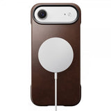 Nomad iPhone Air Skal Traditional Leather Case Horween Rustic Brown