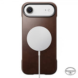 Nomad iPhone Air Skal Traditional Leather Case Horween Rustic Brown