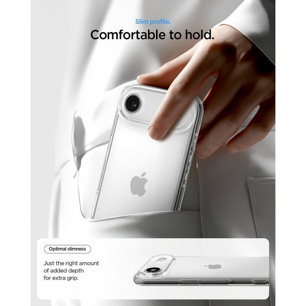 Spigen iPhone Air Skal Ultra Hybrid Crystal Clear