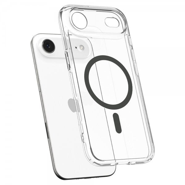 Spigen iPhone Air Skal Ultra Hybrid MagFit Clear Graphite