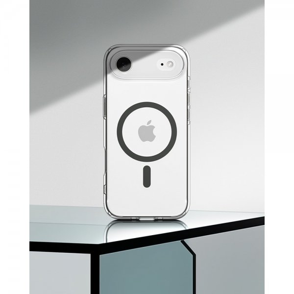 Spigen iPhone Air Skal Ultra Hybrid MagFit Clear Graphite