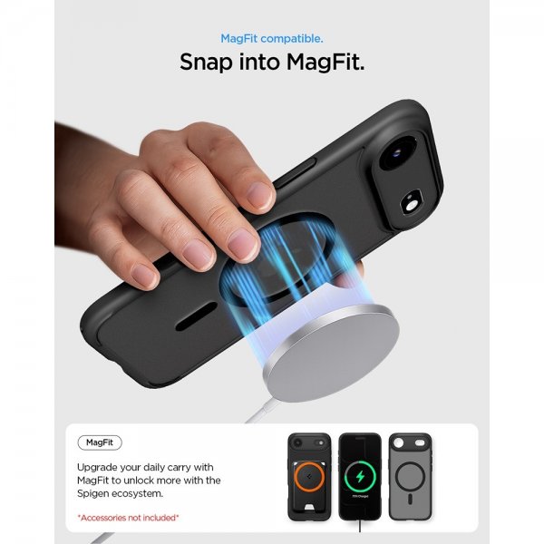 Spigen iPhone Air Skal Ultra Hybrid MagFit Frost Black