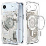 Spigen iPhone Air Skal Ultra Hybrid Zero One MagFit Natural Titanium