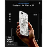 Spigen iPhone Air Skal Ultra Hybrid Zero One MagFit Natural Titanium