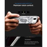 Spigen iPhone Air Skal Ultra Hybrid Zero One MagFit Natural Titanium