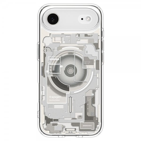 Spigen iPhone Air Skal Ultra Hybrid Zero One MagFit Natural Titanium