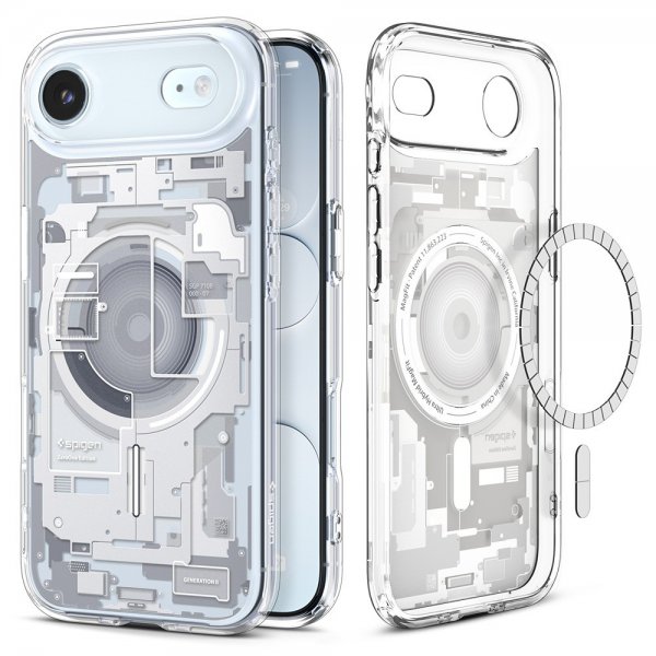 Spigen iPhone Air Skal Ultra Hybrid Zero One MagFit Vit