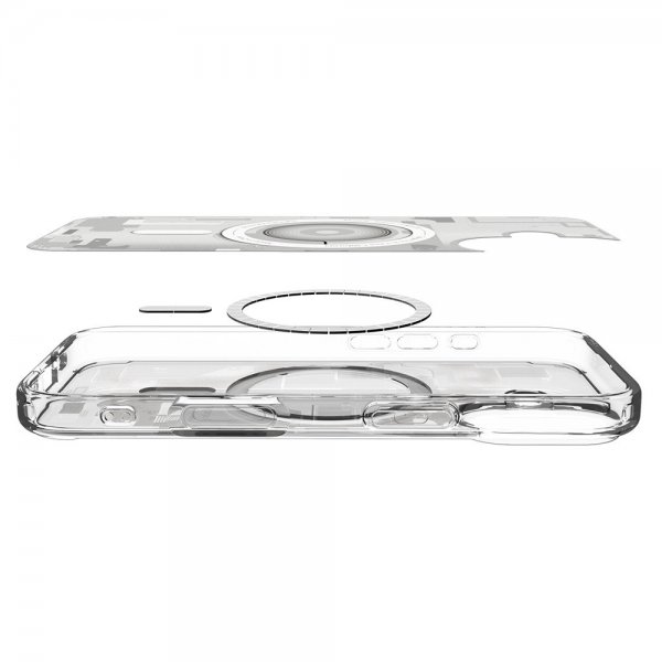 Spigen iPhone Air Skal Ultra Hybrid Zero One MagFit Vit
