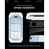 Spigen iPhone Air Skärmskydd GLAS.tR EZ Fit 2-pack