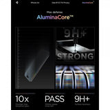 Spigen iPhone Air Skärmskydd GLAS.tR EZ Fit Privacy 2-pack