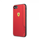 Ferrari iPhone 7/8/SE Skal On Track Röd