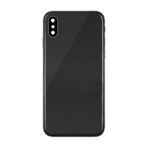 iPhone X Baksida med Komplett Ram - Svart