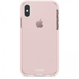 holdit iPhone X/Xs Skal Seethru Blush Pink