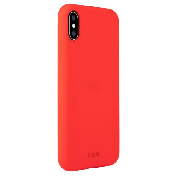 holdit iPhone X/Xs Skal Silikon Chili Red